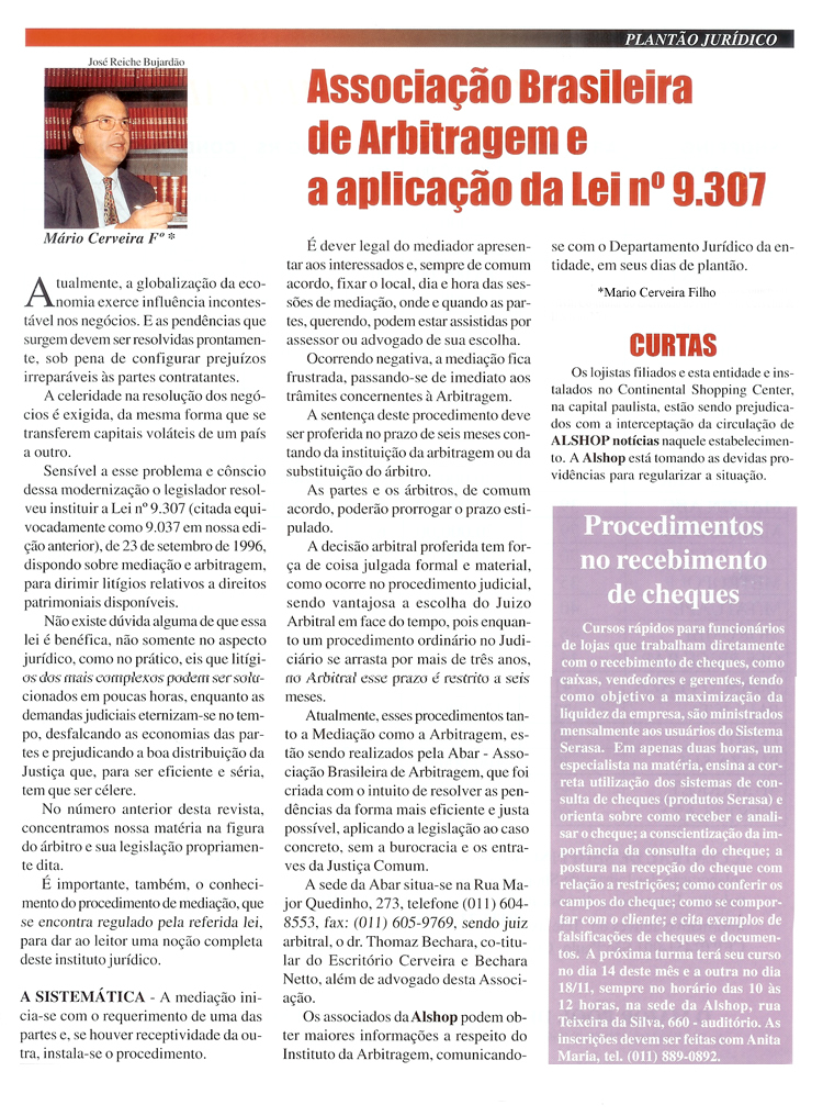 Associação Brasileira de Arbitragem e a aplicação da Lei nº 9.307